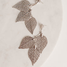 Load image into Gallery viewer, Cerrado Leaves (Cascade) Earrings
